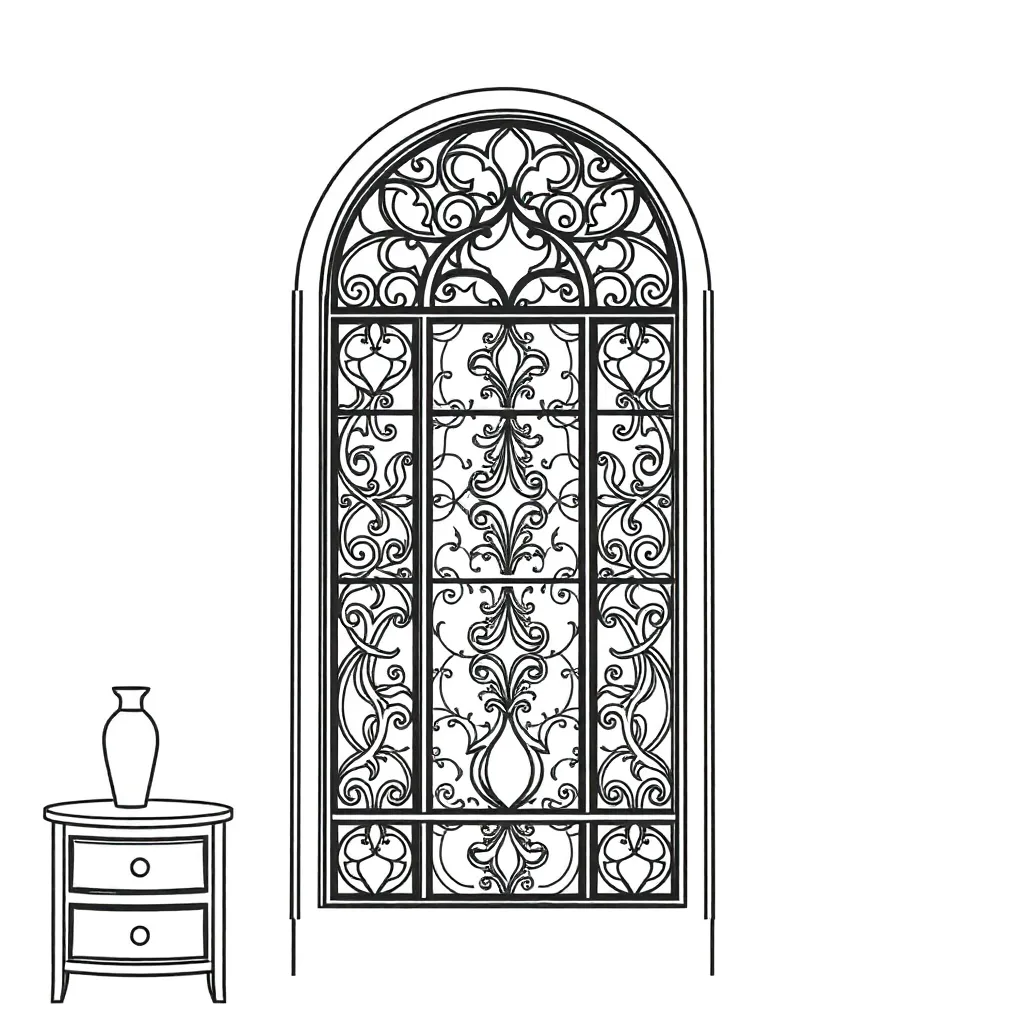 Stained Glass coloring page