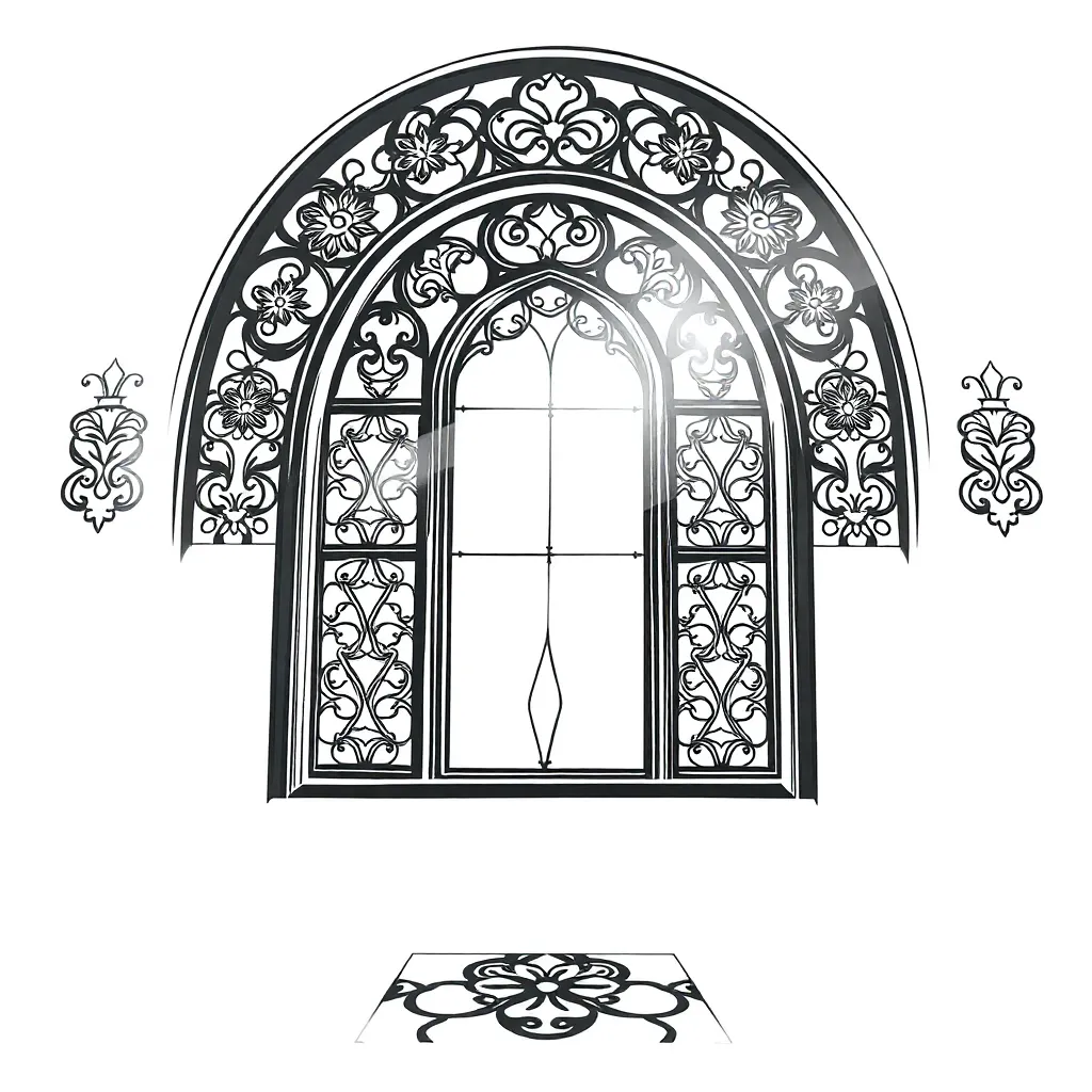 Stained Glass coloring page