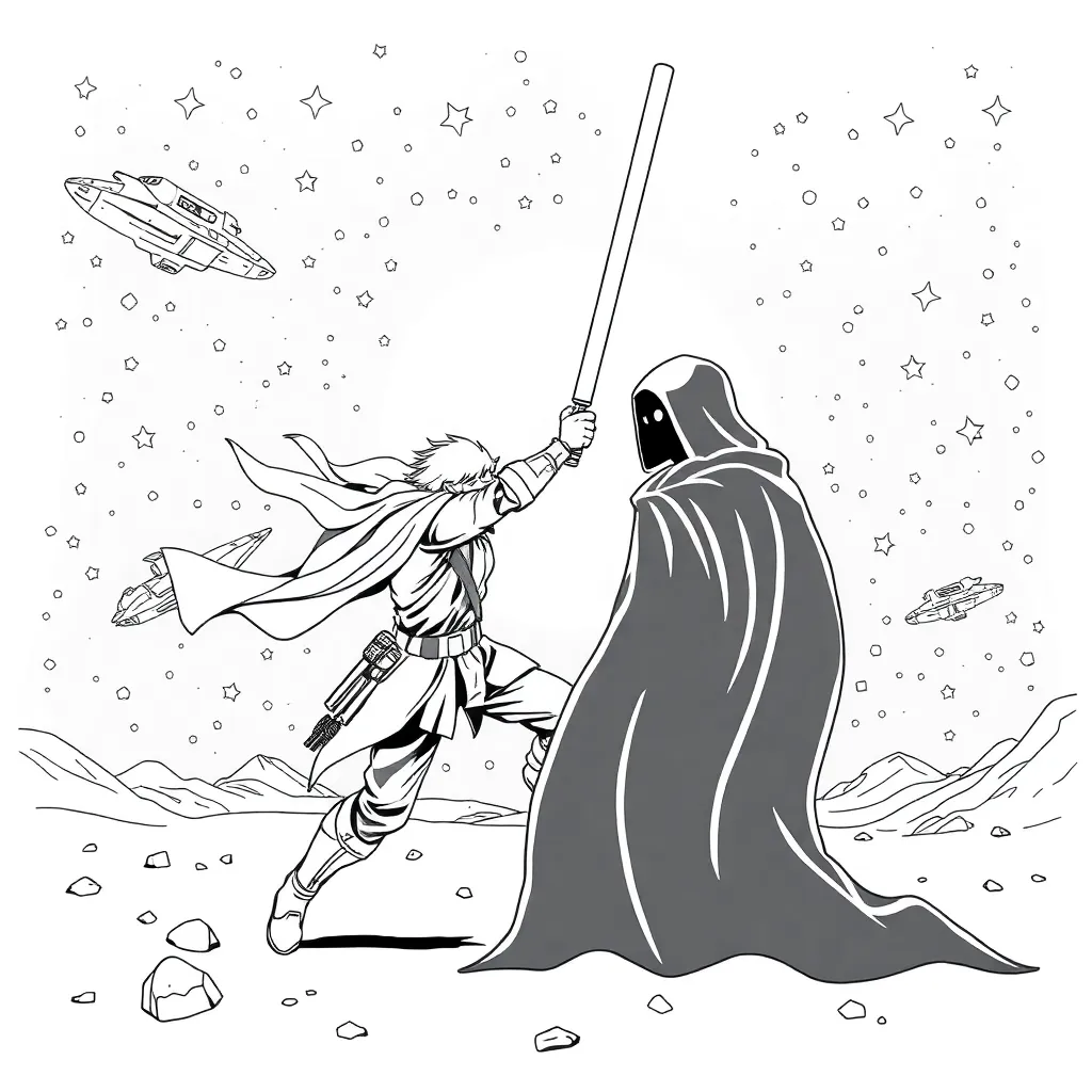 Star Wars coloring page