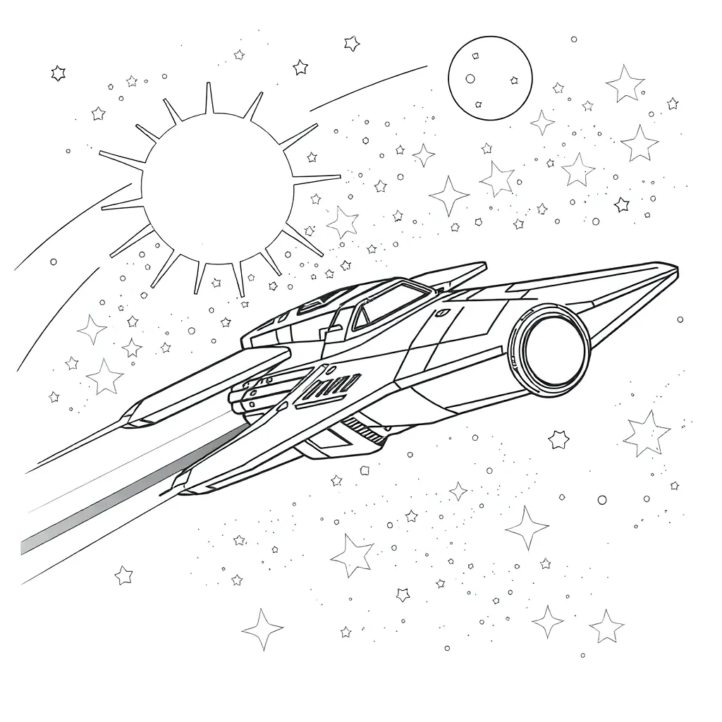 Star Wars coloring page