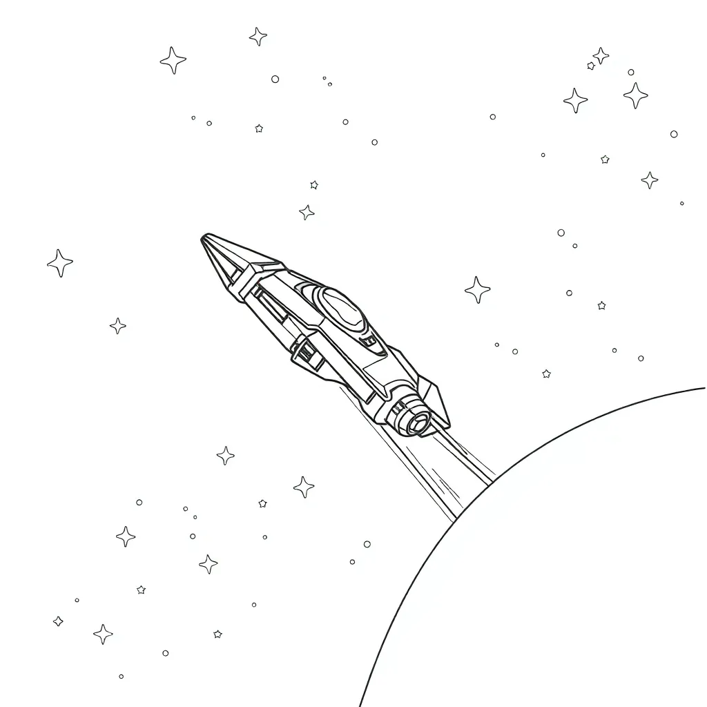 Star Wars coloring page