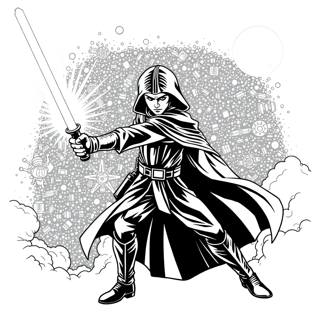 Star Wars coloring page