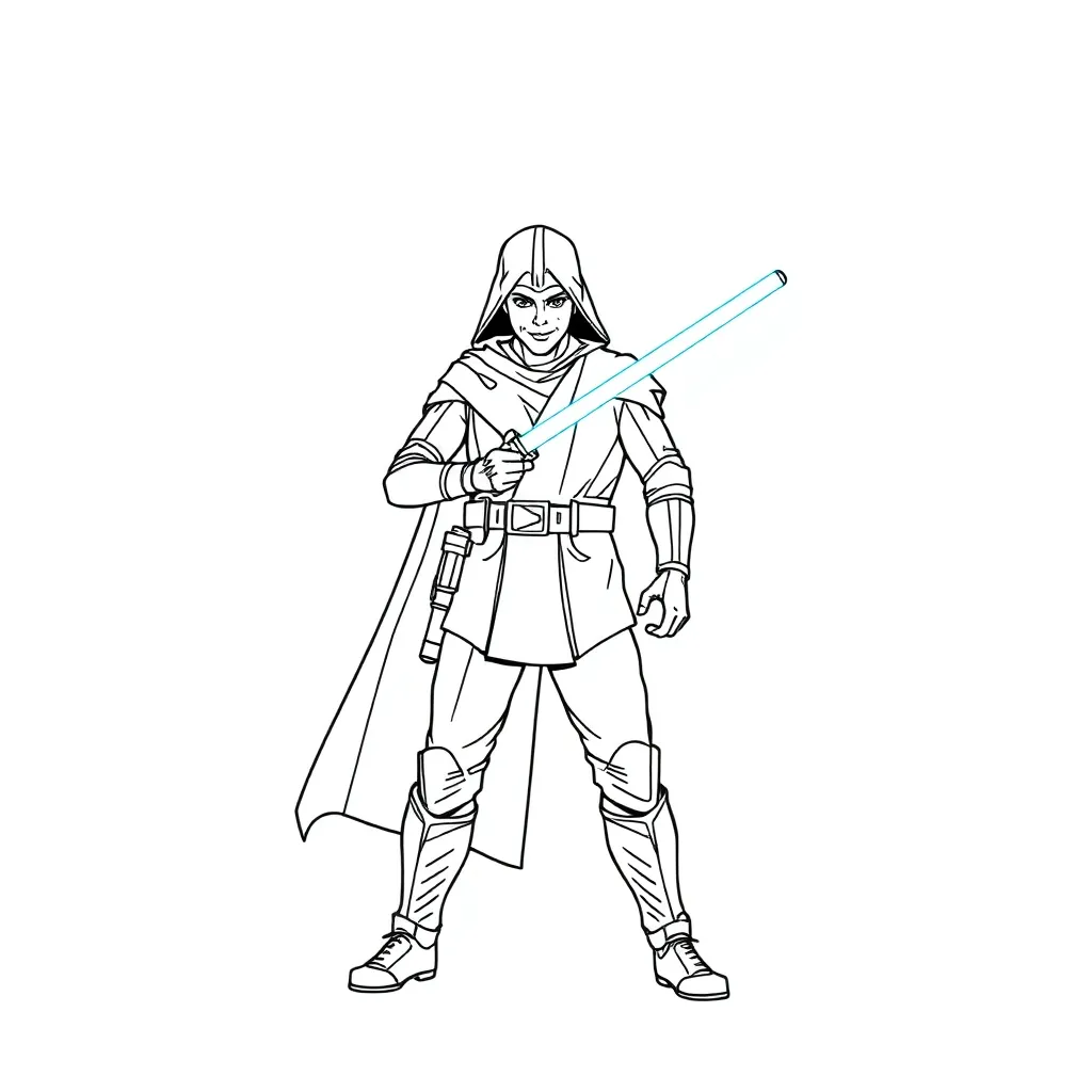 Star Wars coloring page