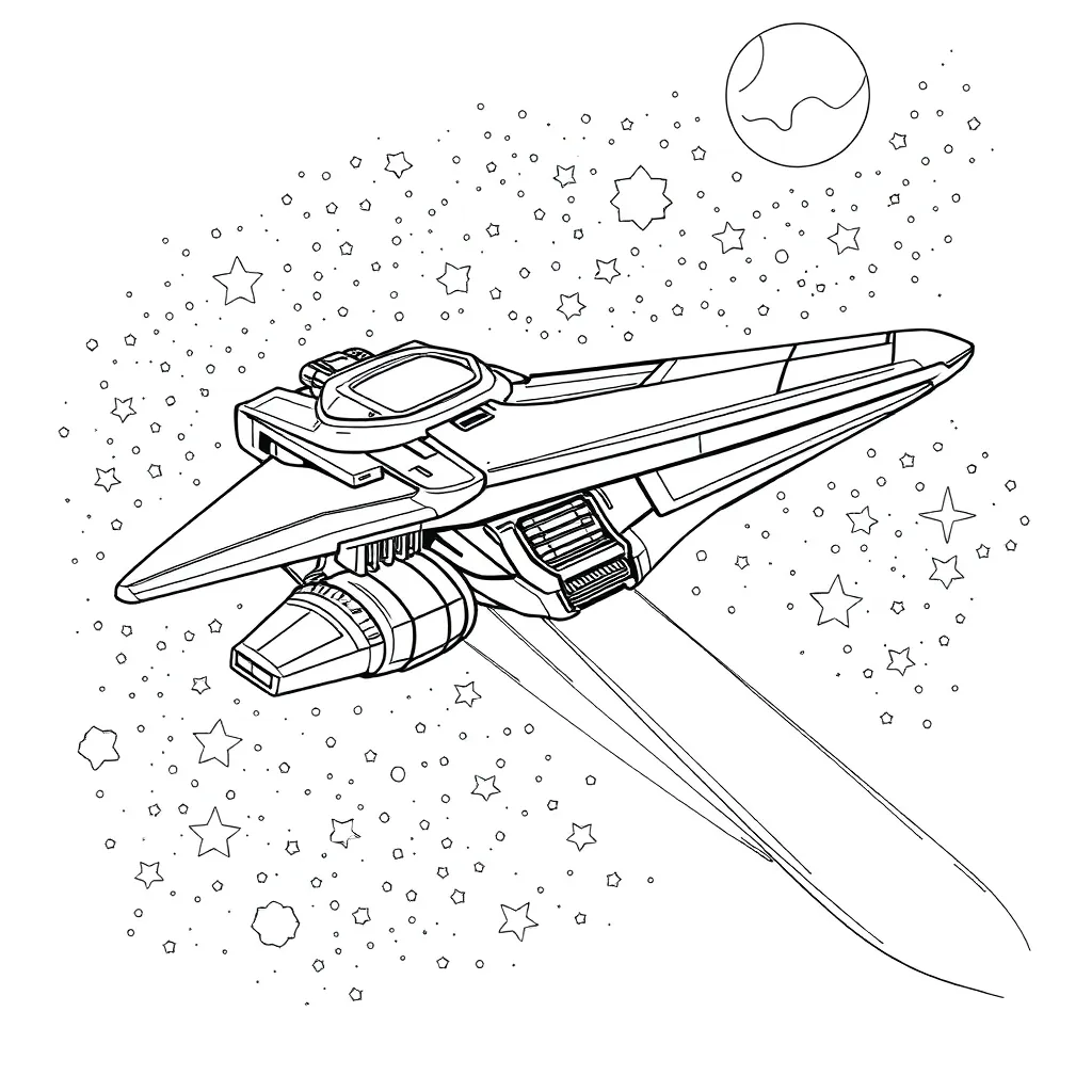 Star Wars coloring page