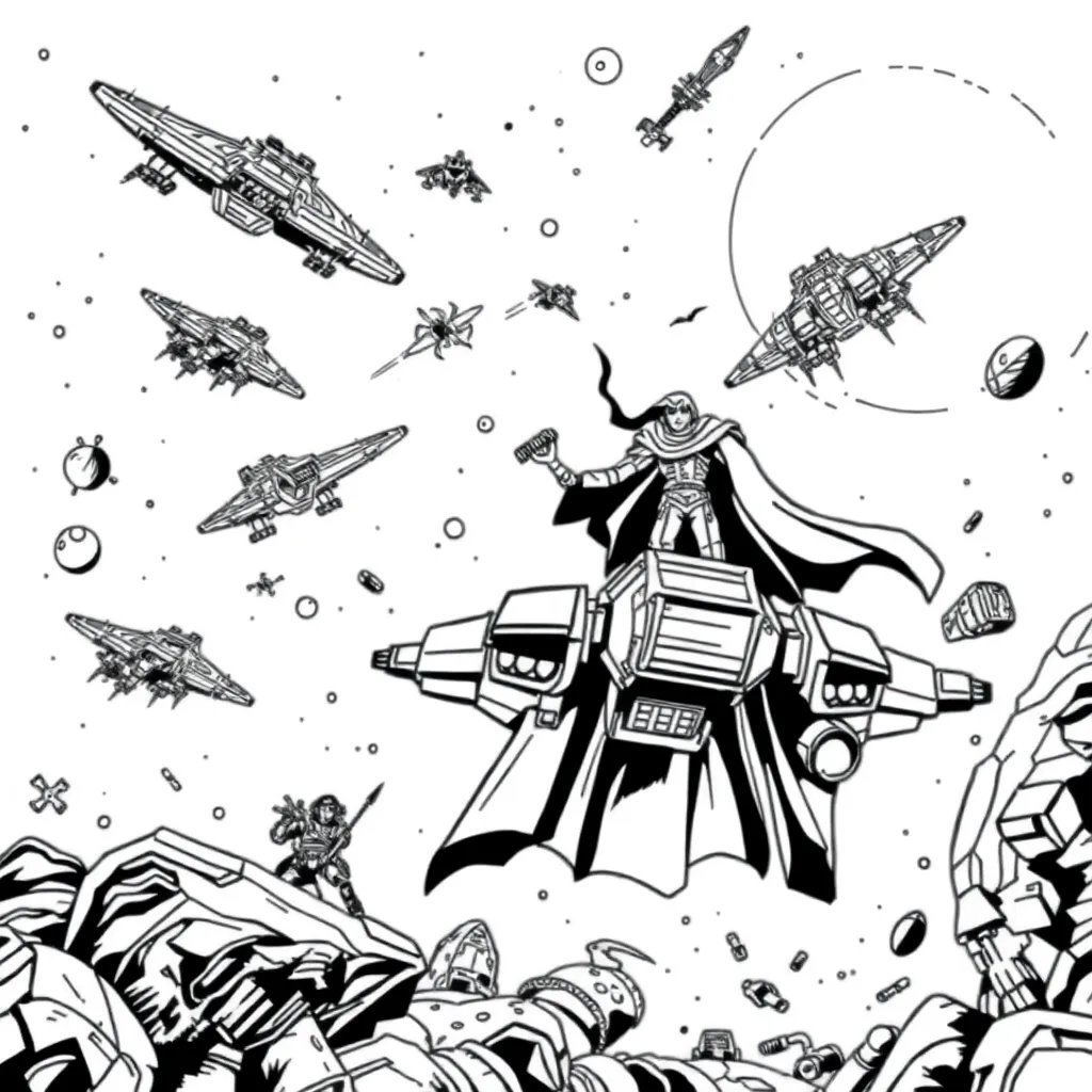 Star Wars coloring page