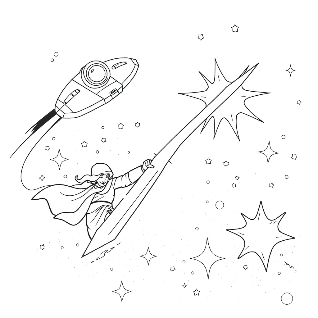Star Wars coloring page