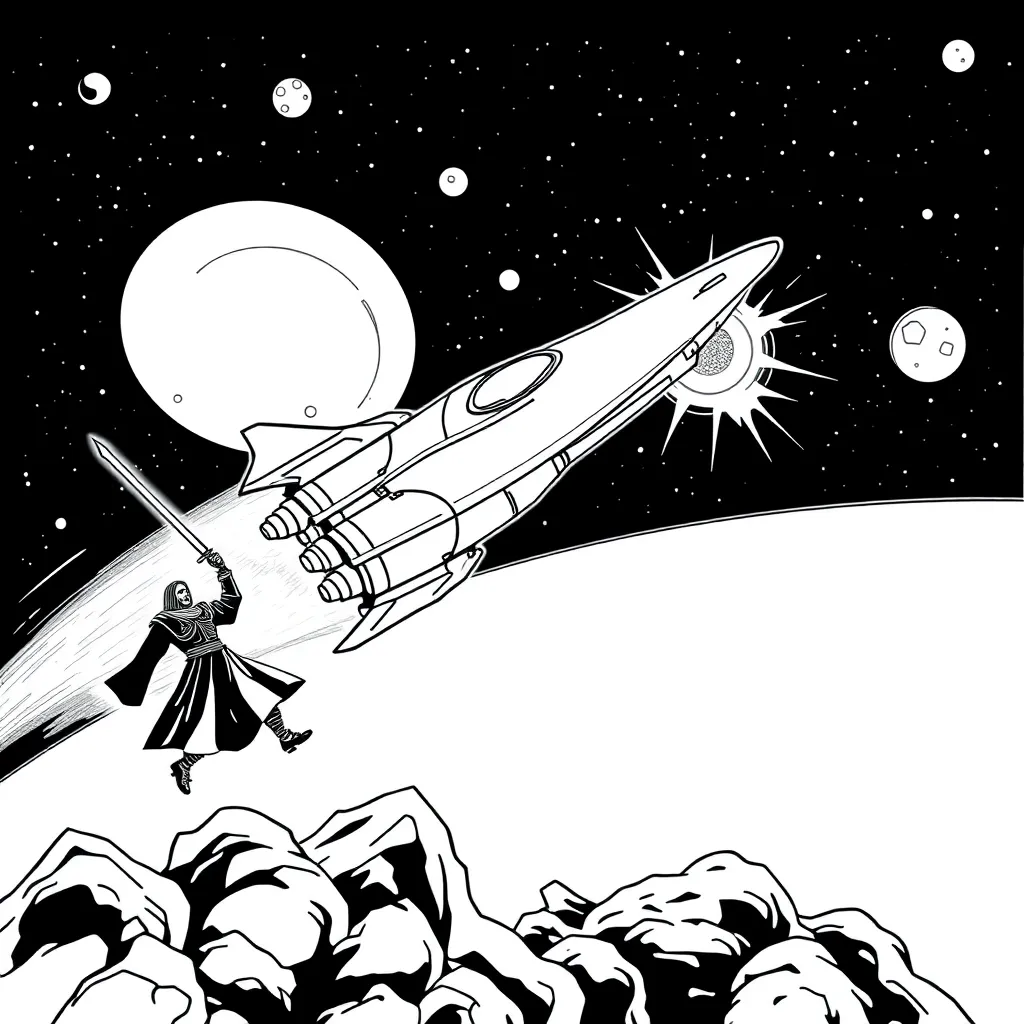 Star Wars coloring page
