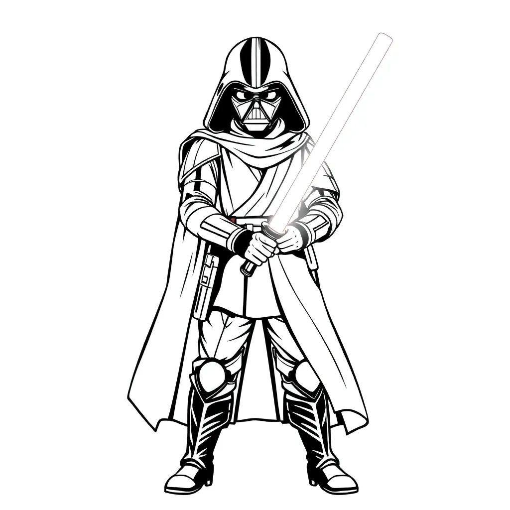 Star Wars coloring page