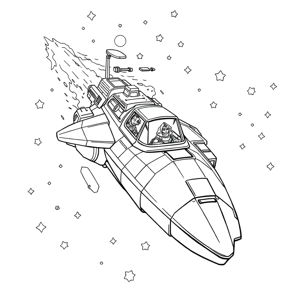 Star Wars coloring page