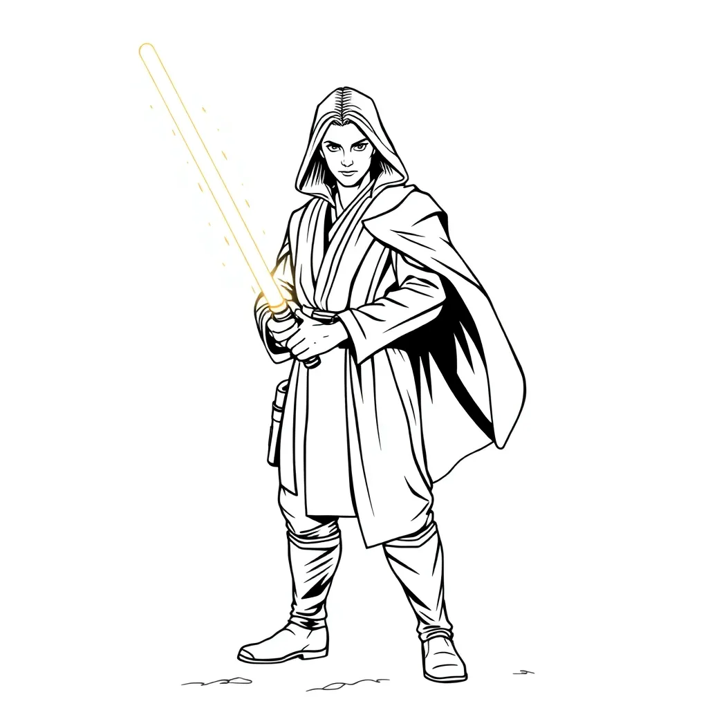 Star Wars coloring page