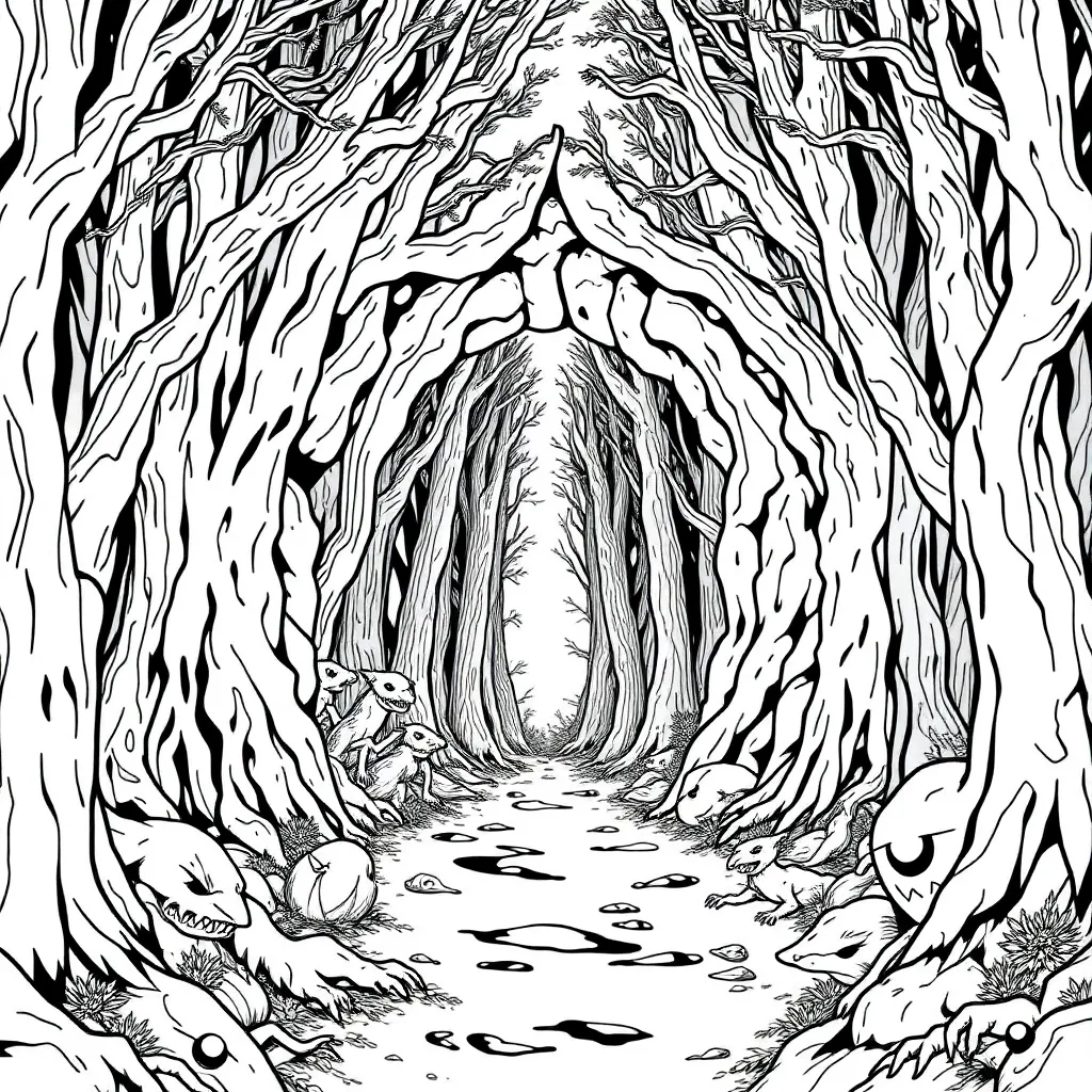 Stranger Things coloring page