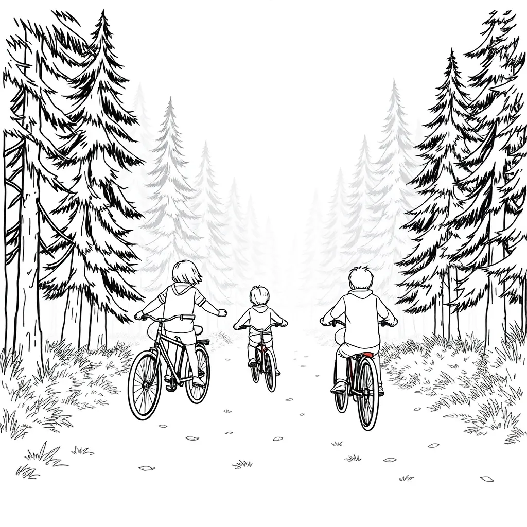 Stranger Things coloring page