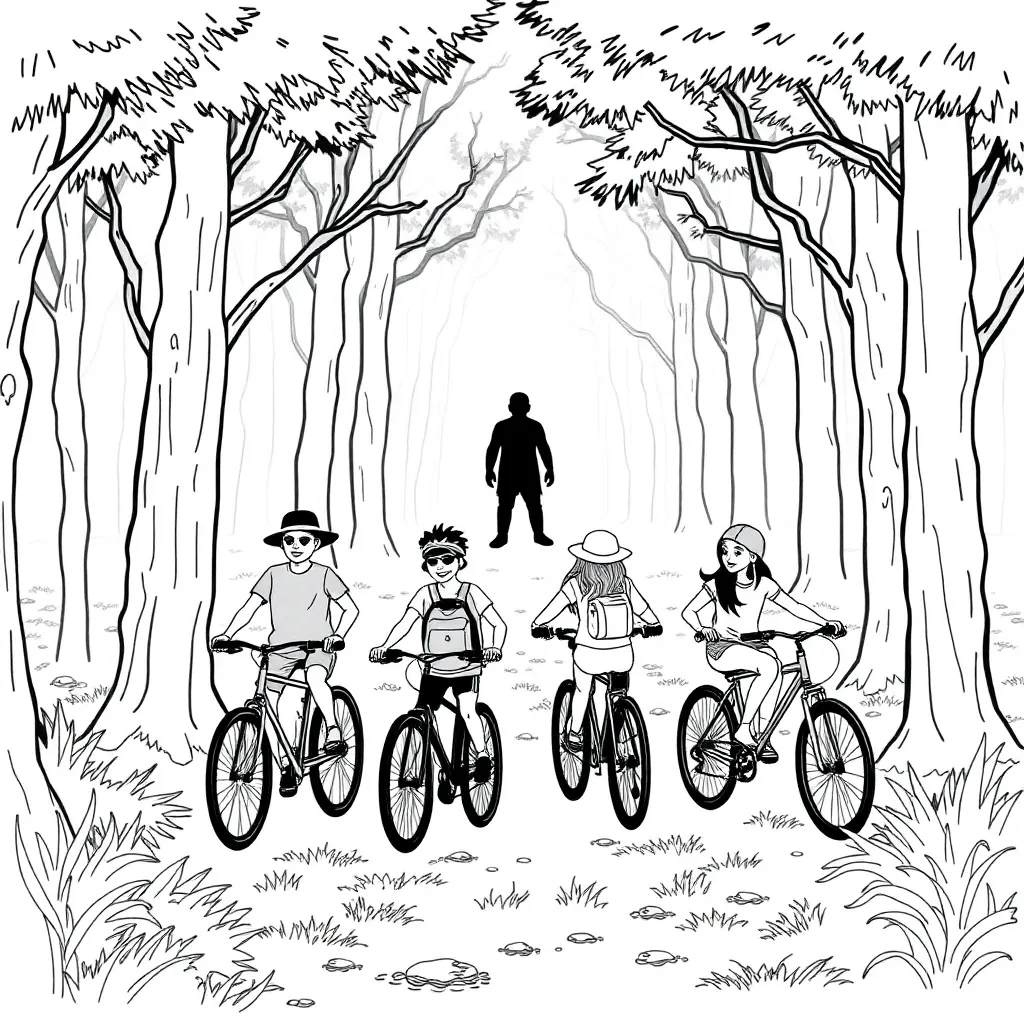 Stranger Things coloring page