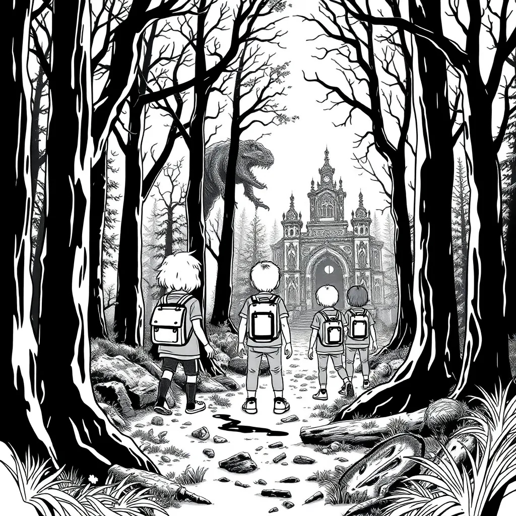 Stranger Things coloring page