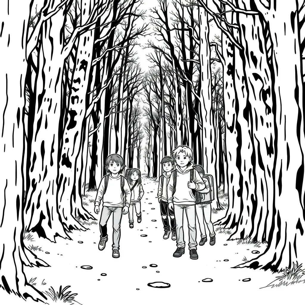 Stranger Things coloring page