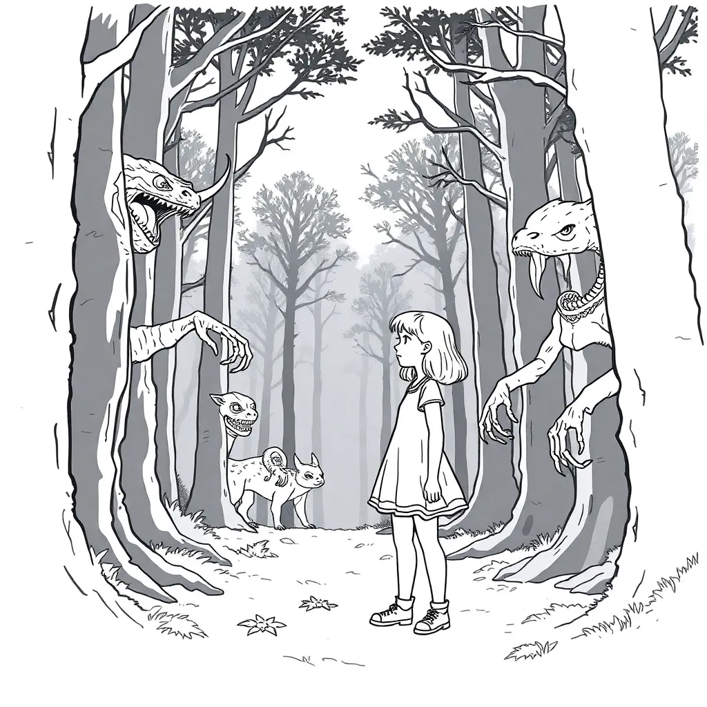 Stranger Things coloring page