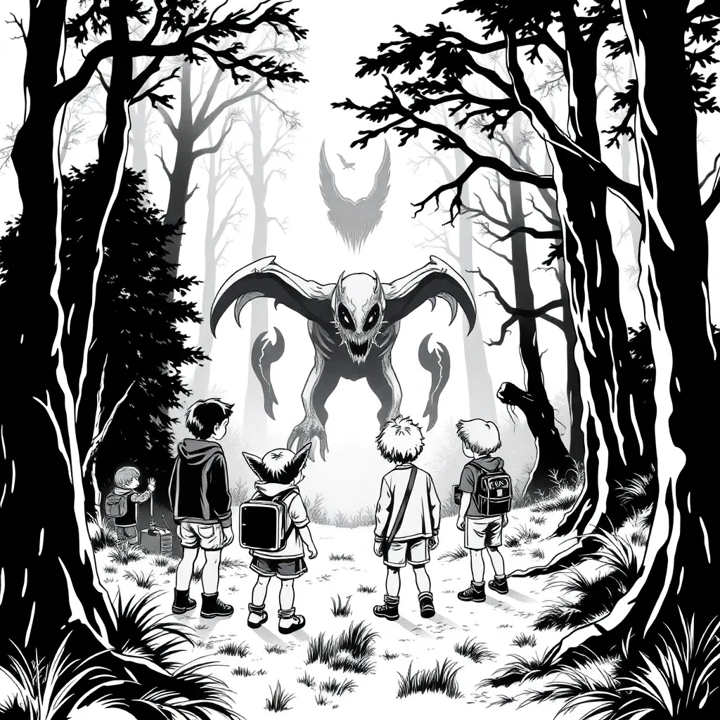 Stranger Things coloring page