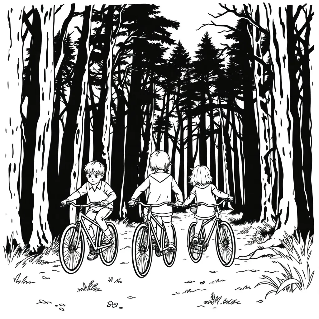Stranger Things coloring page