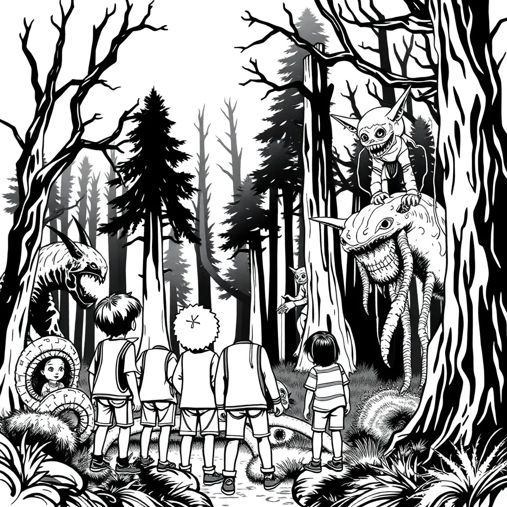 Stranger Things coloring page