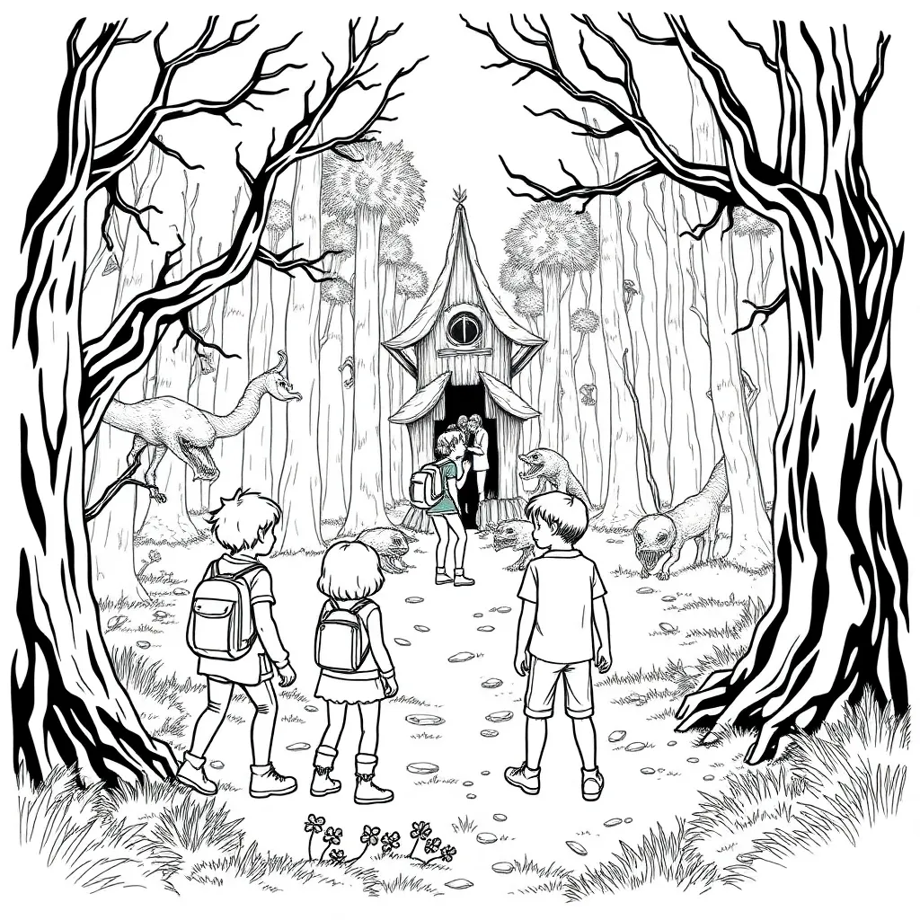 Stranger Things coloring page