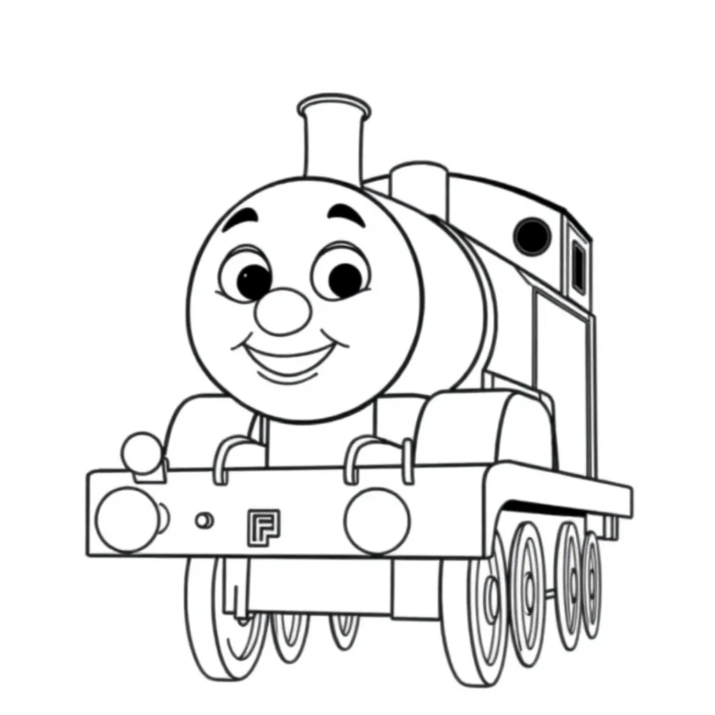 Thomas & Friends coloring page