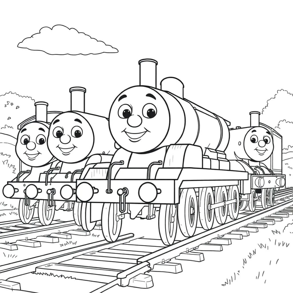 Thomas & Friends coloring page
