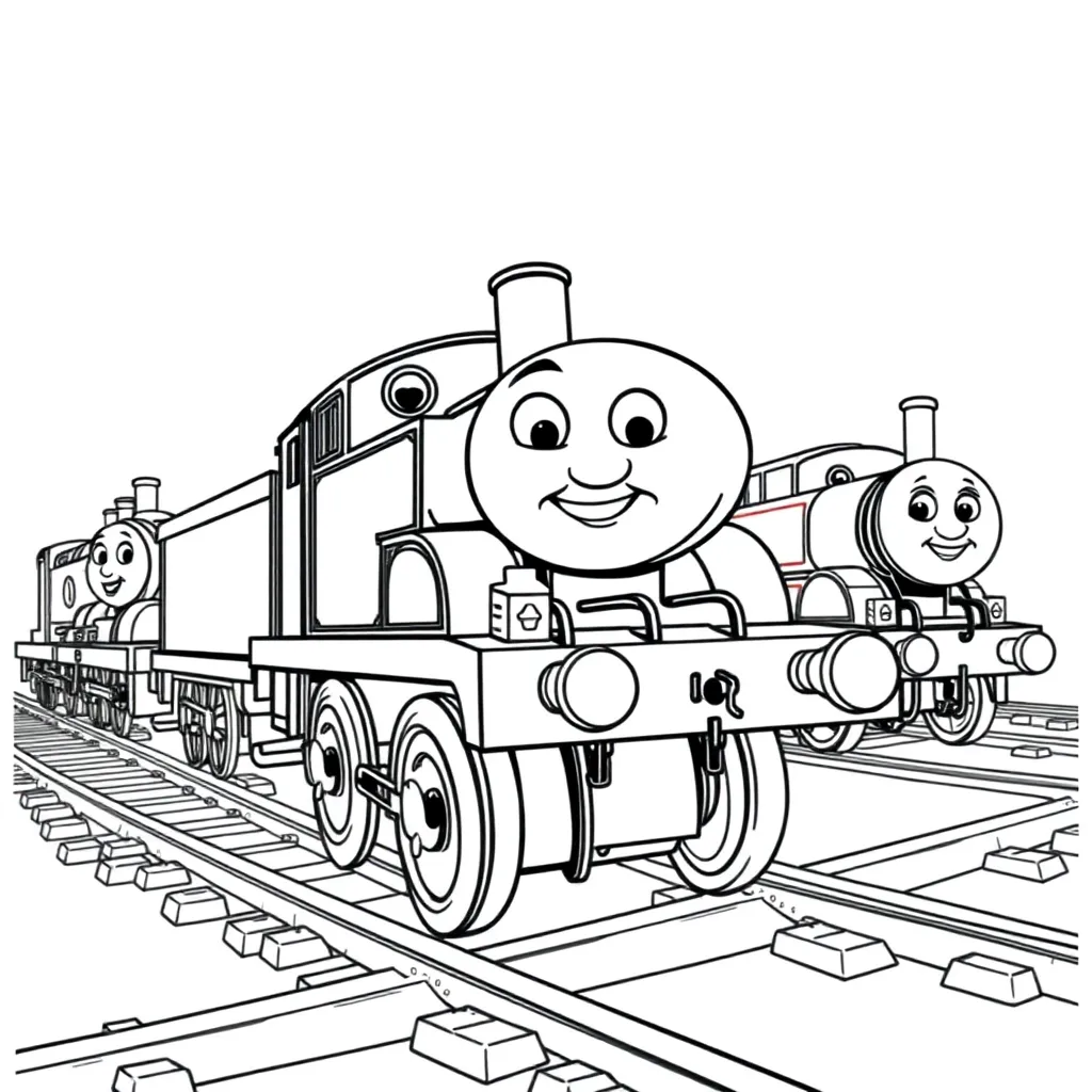 Thomas & Friends coloring page