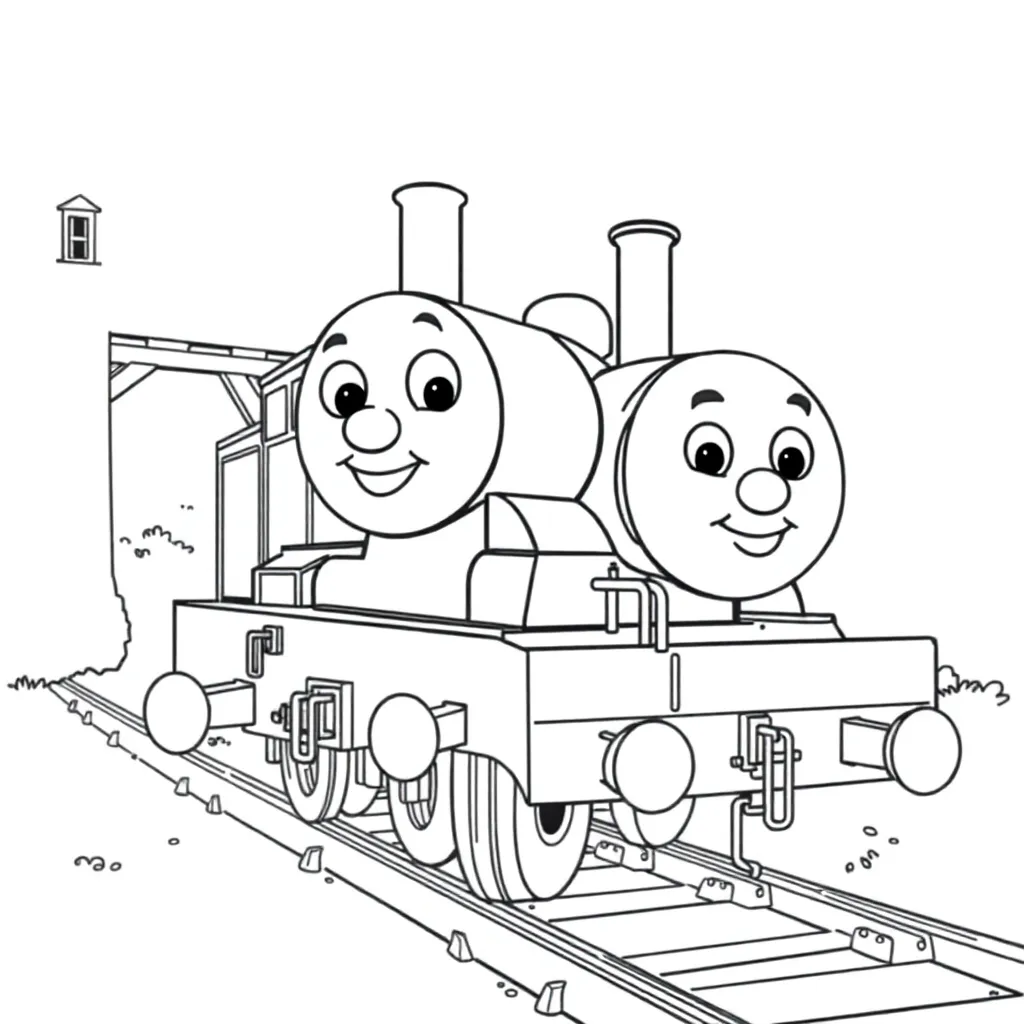 Thomas & Friends coloring page