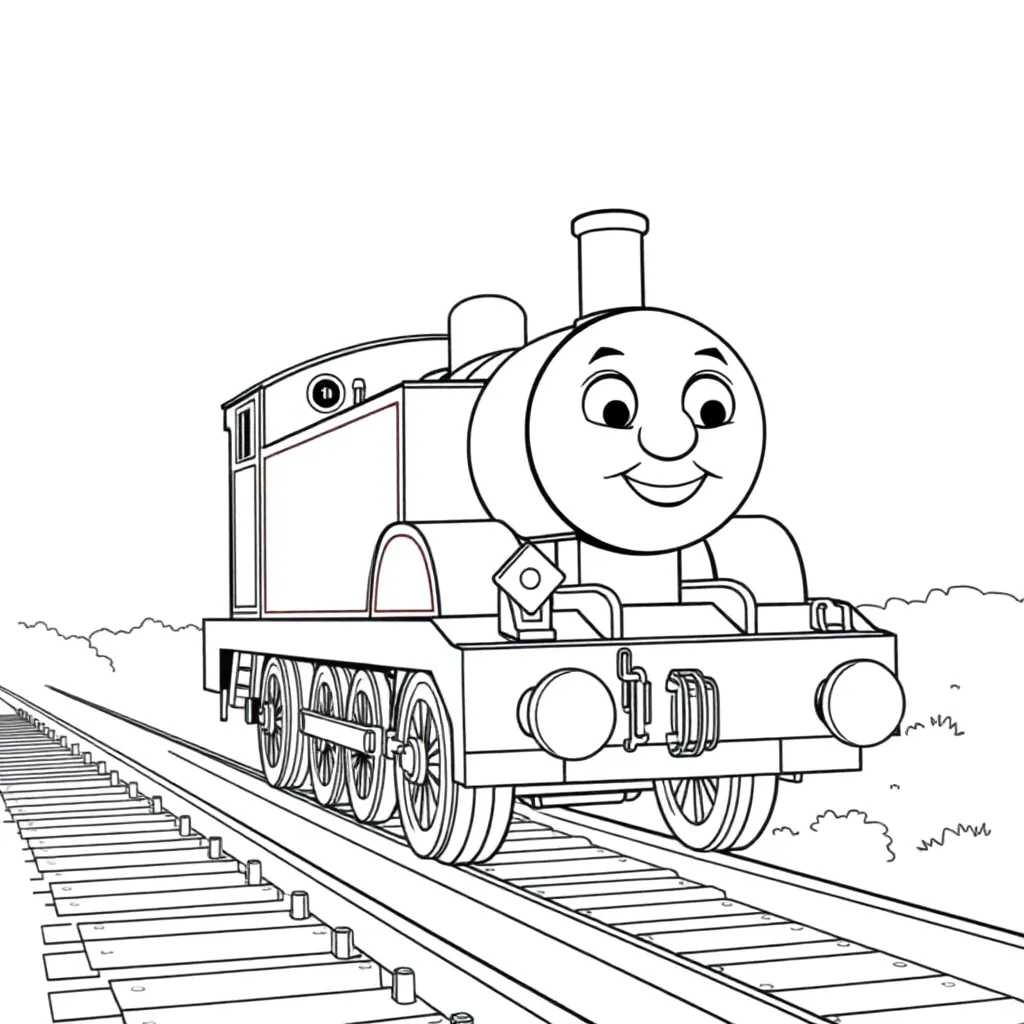 Thomas & Friends coloring page