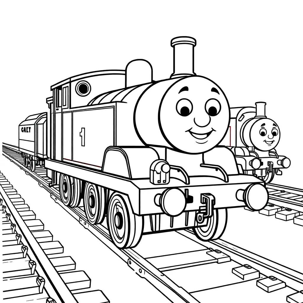 Thomas & Friends coloring page