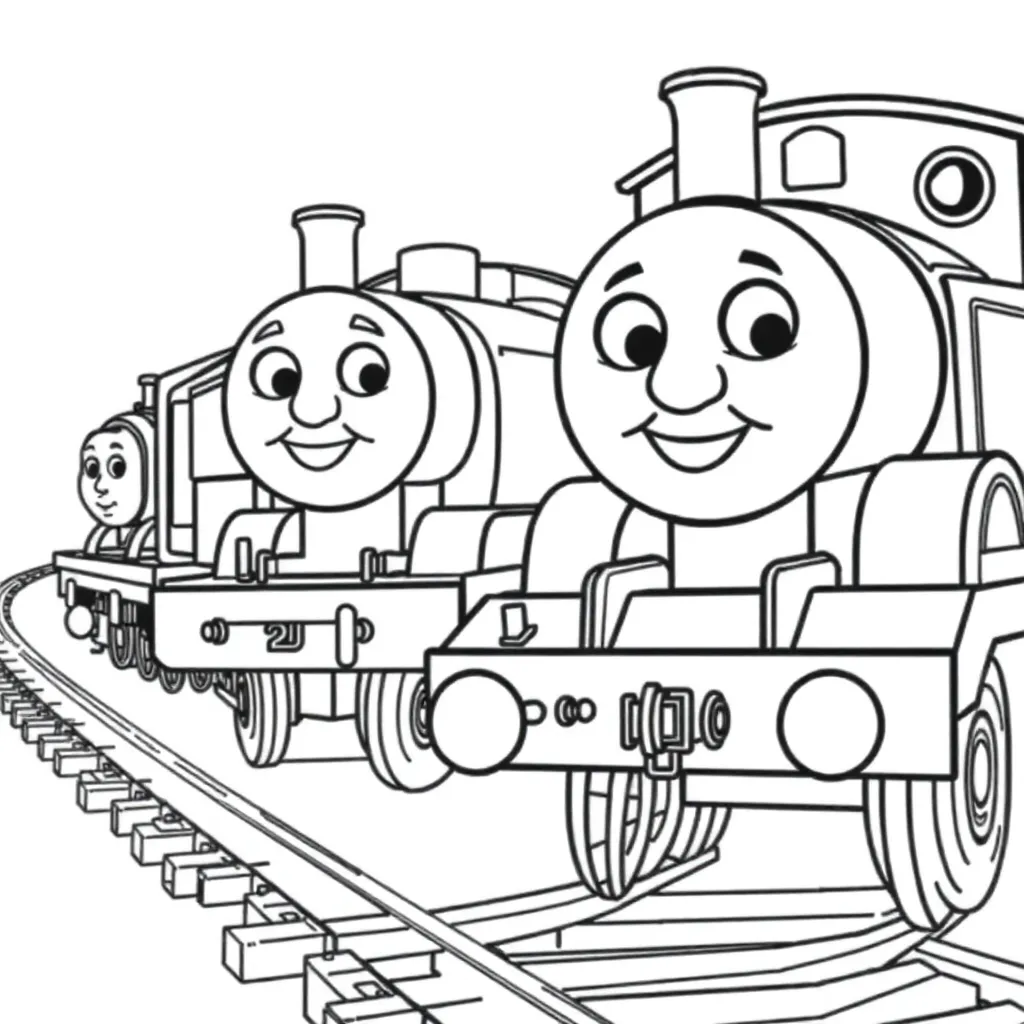 Thomas & Friends coloring page
