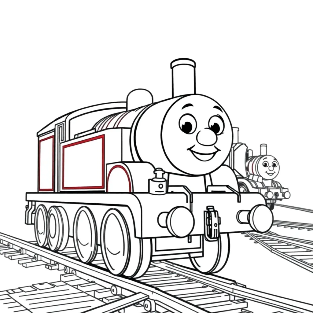 Thomas & Friends coloring page