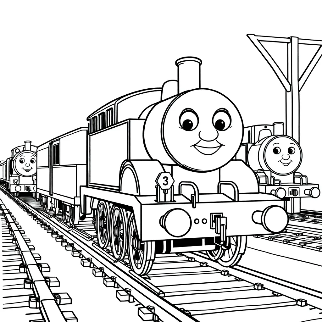 Thomas & Friends coloring page