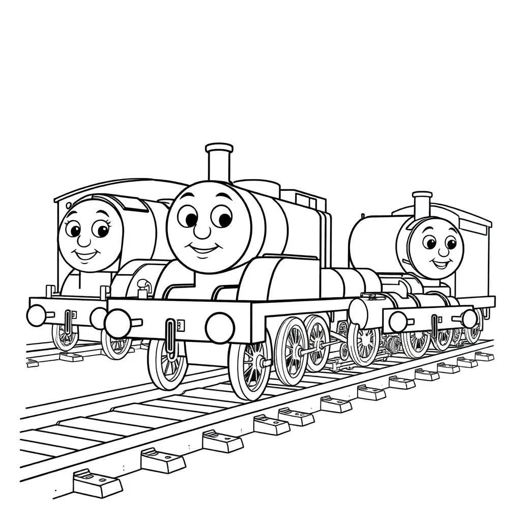 Thomas & Friends coloring page
