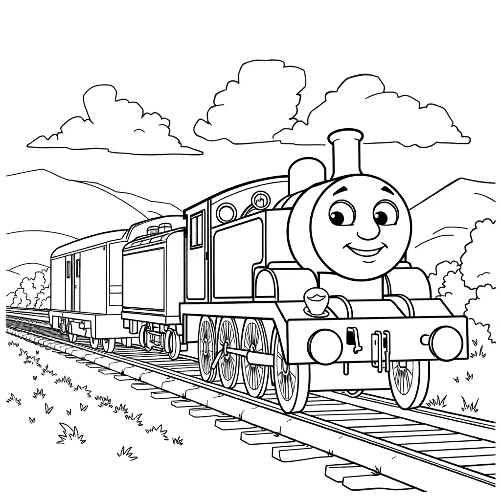 Thomas & Friends coloring page