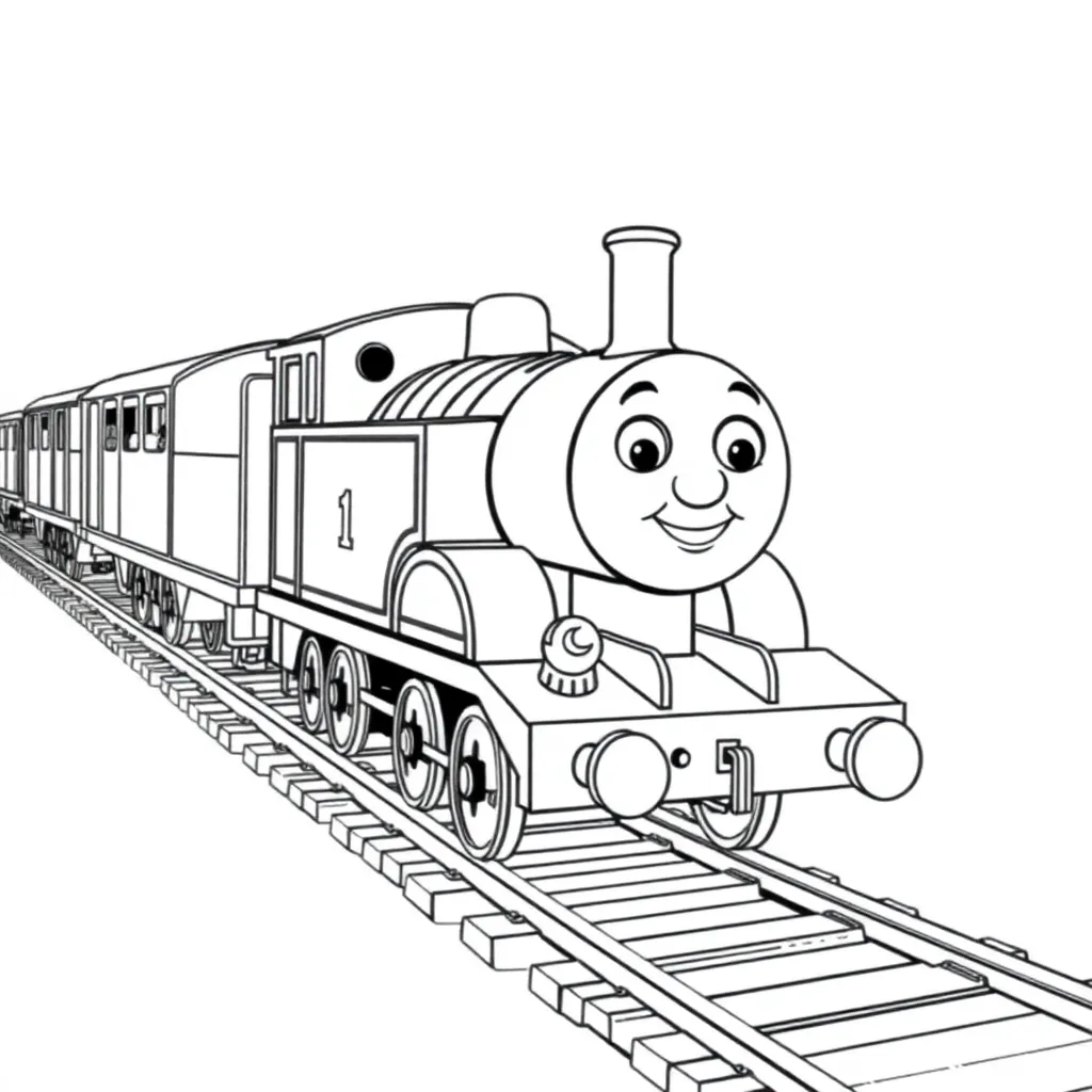 Thomas & Friends coloring page