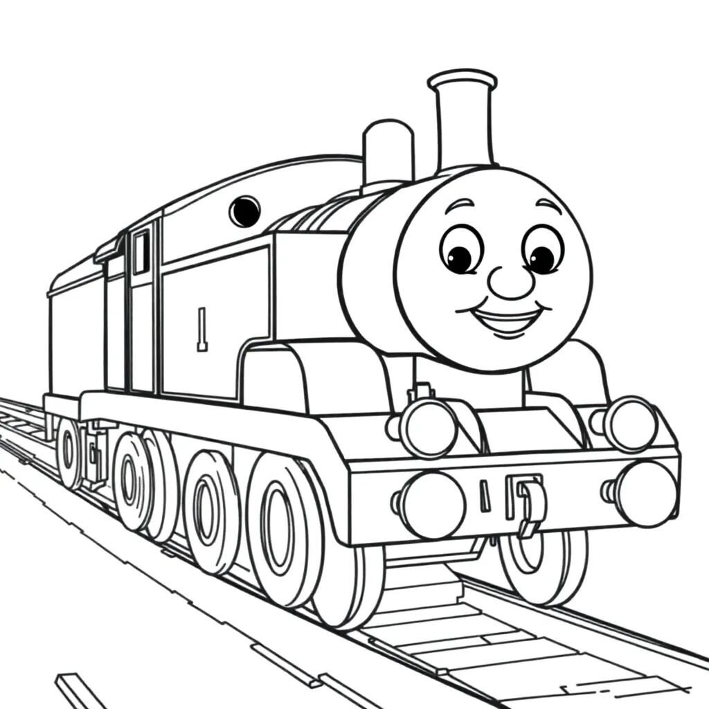 Thomas & Friends coloring page