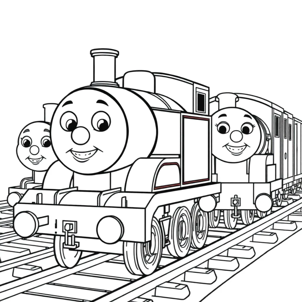 Thomas & Friends coloring page