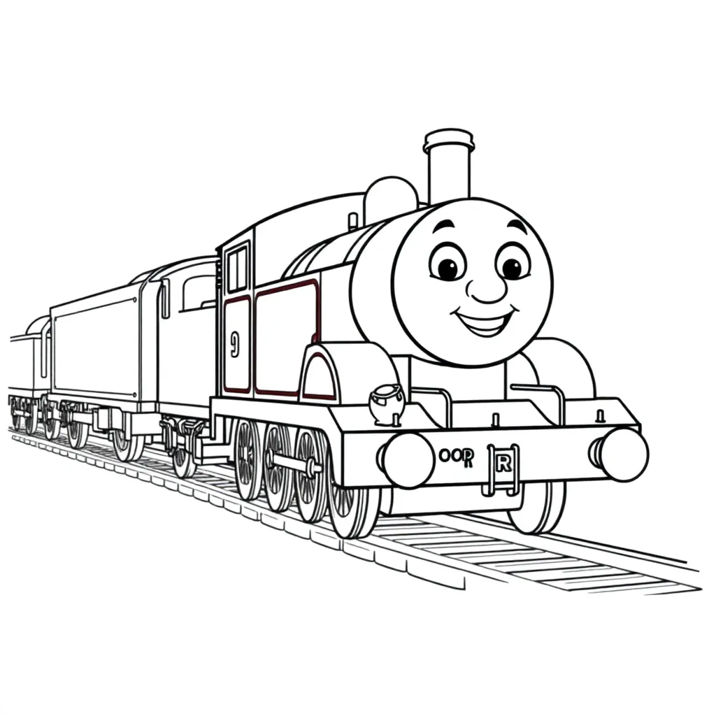 Thomas & Friends coloring page
