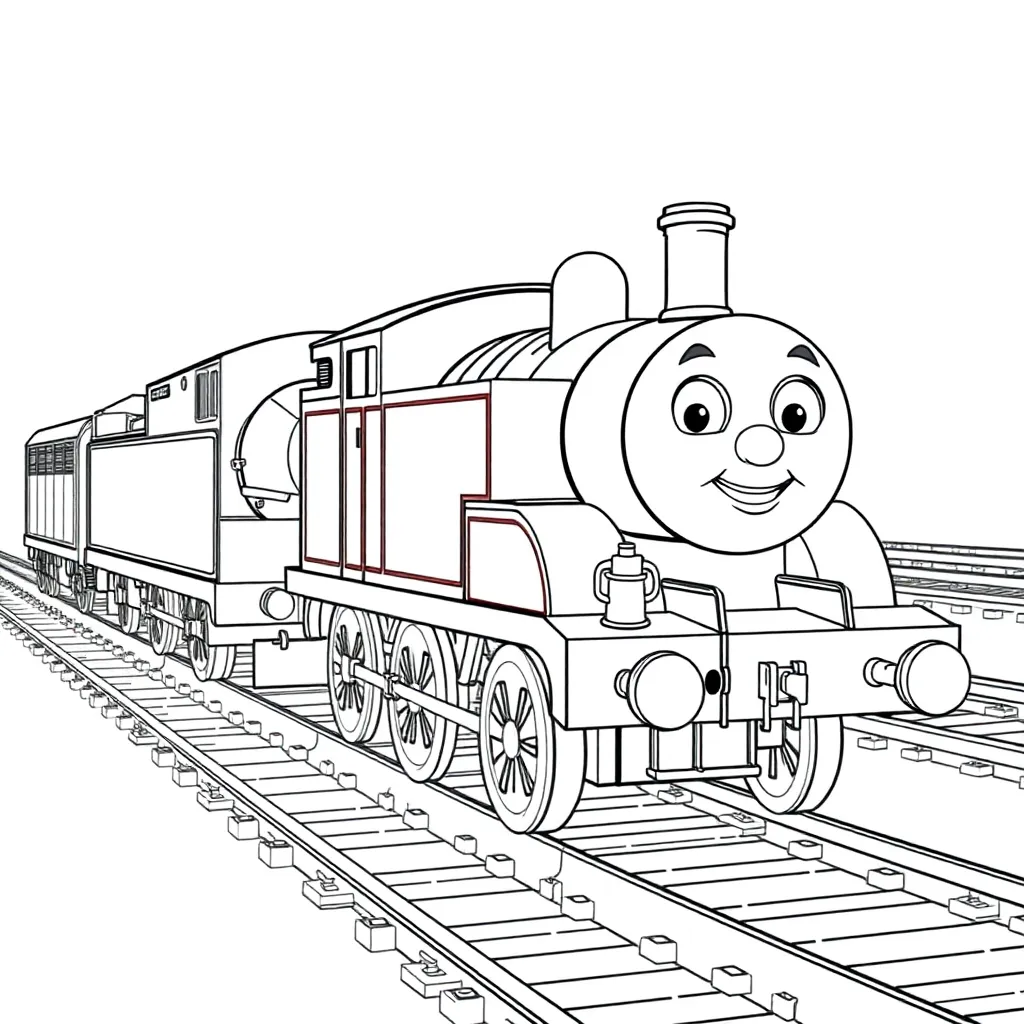 Thomas & Friends coloring page