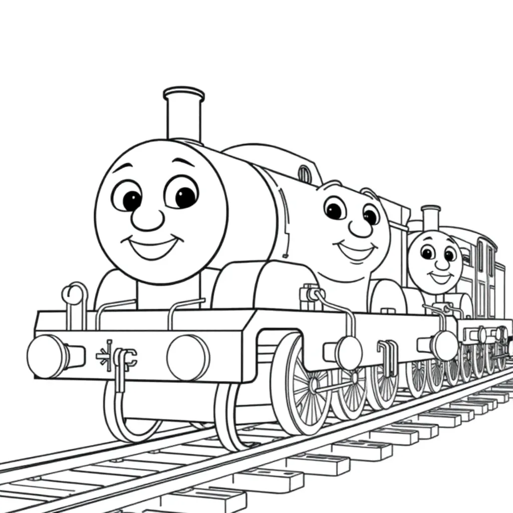 Thomas & Friends coloring page