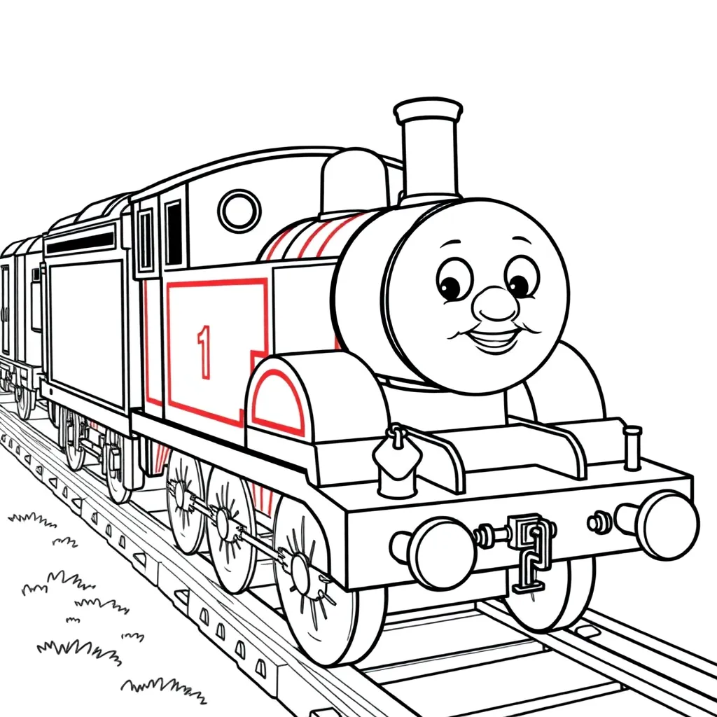 Thomas & Friends coloring page