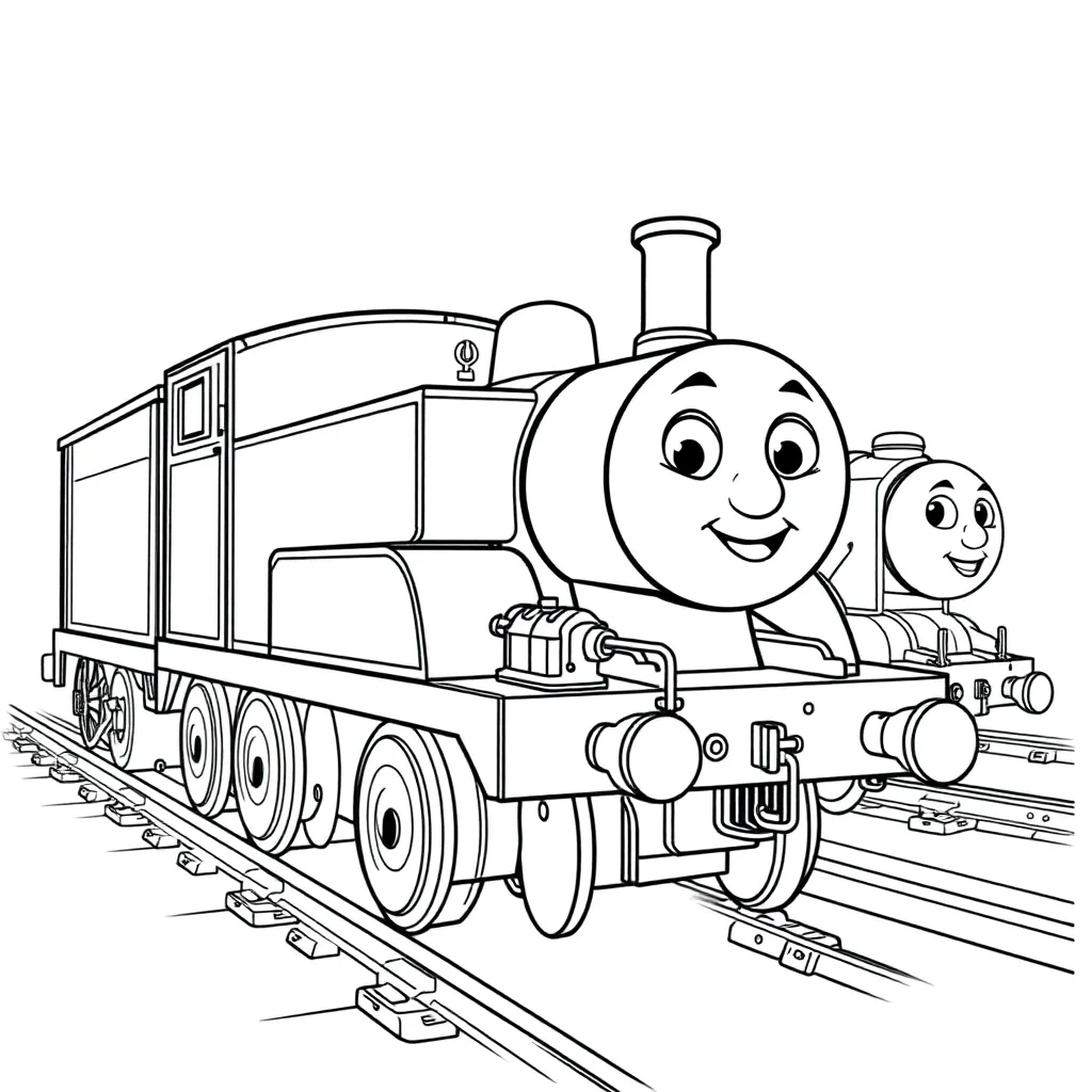 Thomas & Friends coloring page