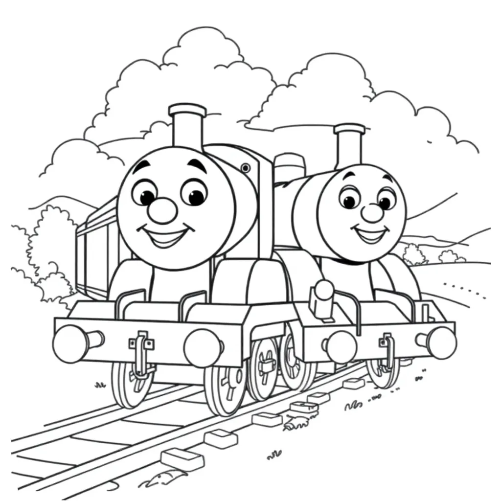 Thomas & Friends coloring page