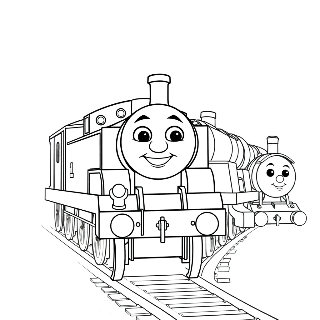 Thomas & Friends coloring page