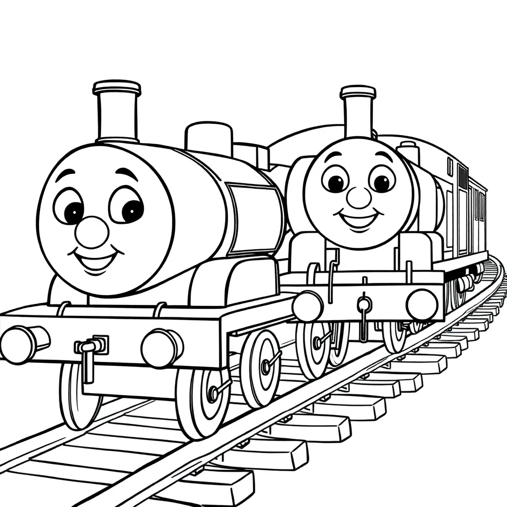 Thomas & Friends coloring page