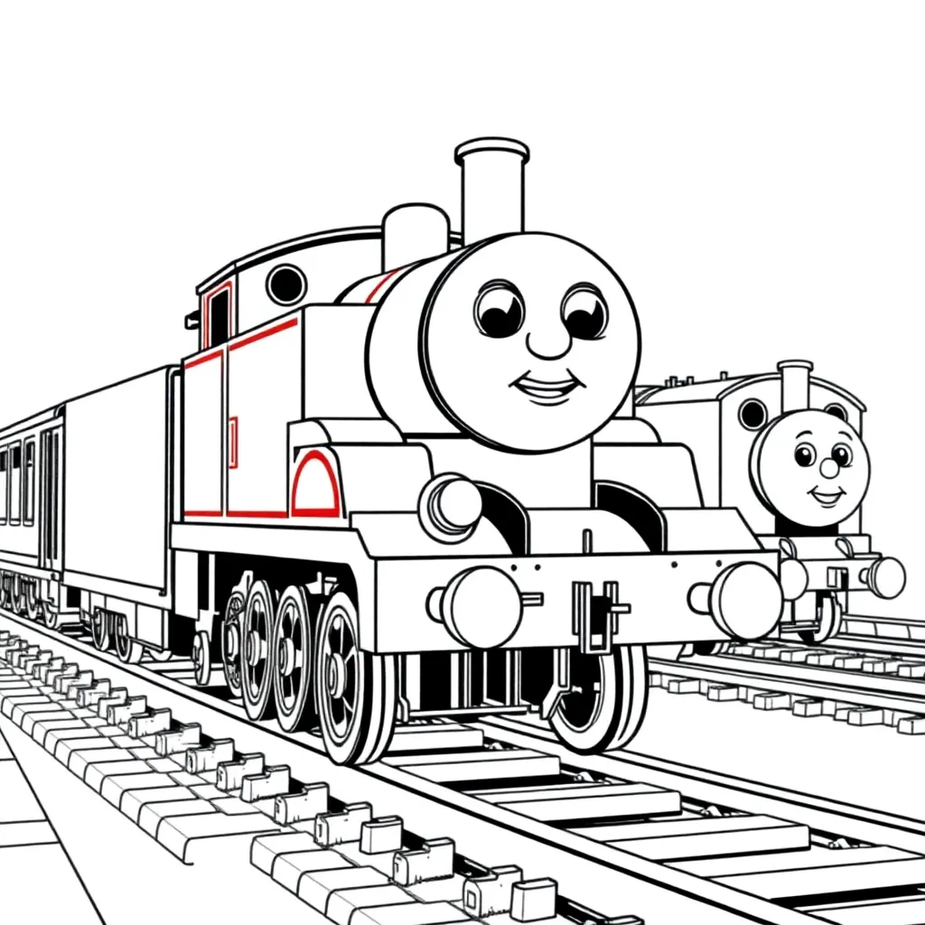 Thomas & Friends coloring page