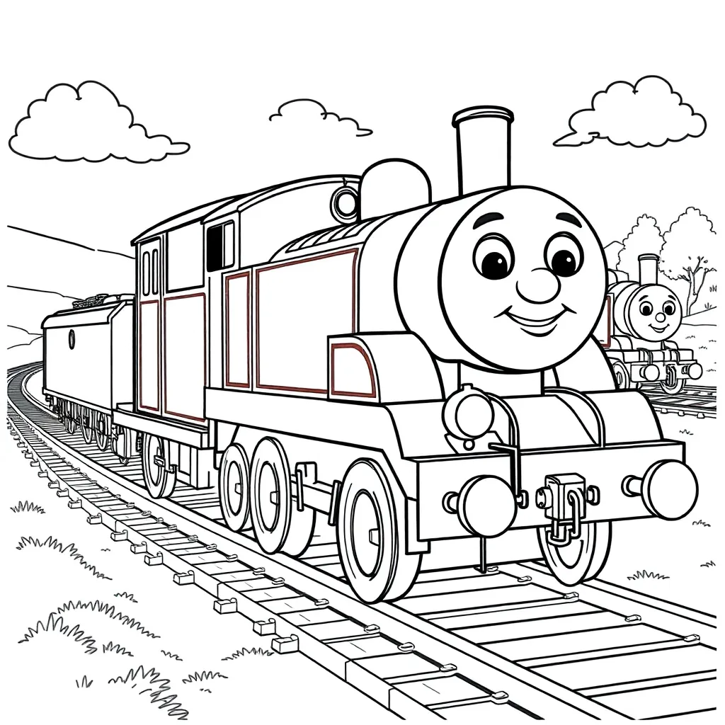 Thomas & Friends coloring page