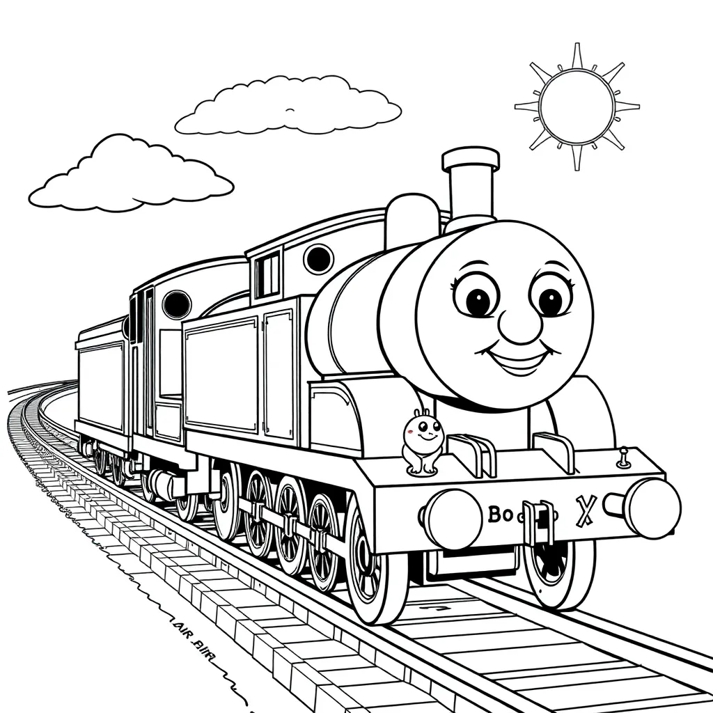 Thomas & Friends coloring page