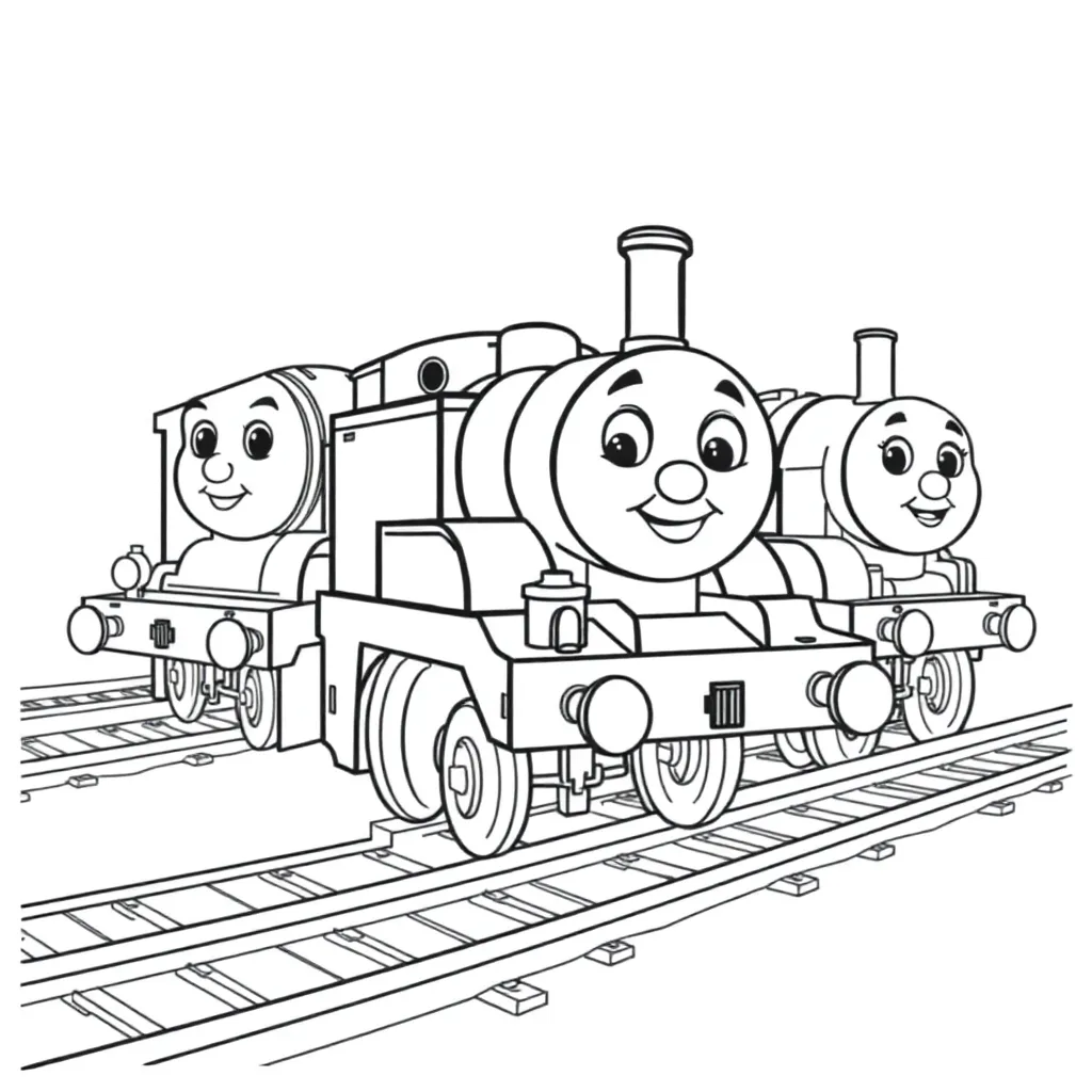Thomas & Friends coloring page